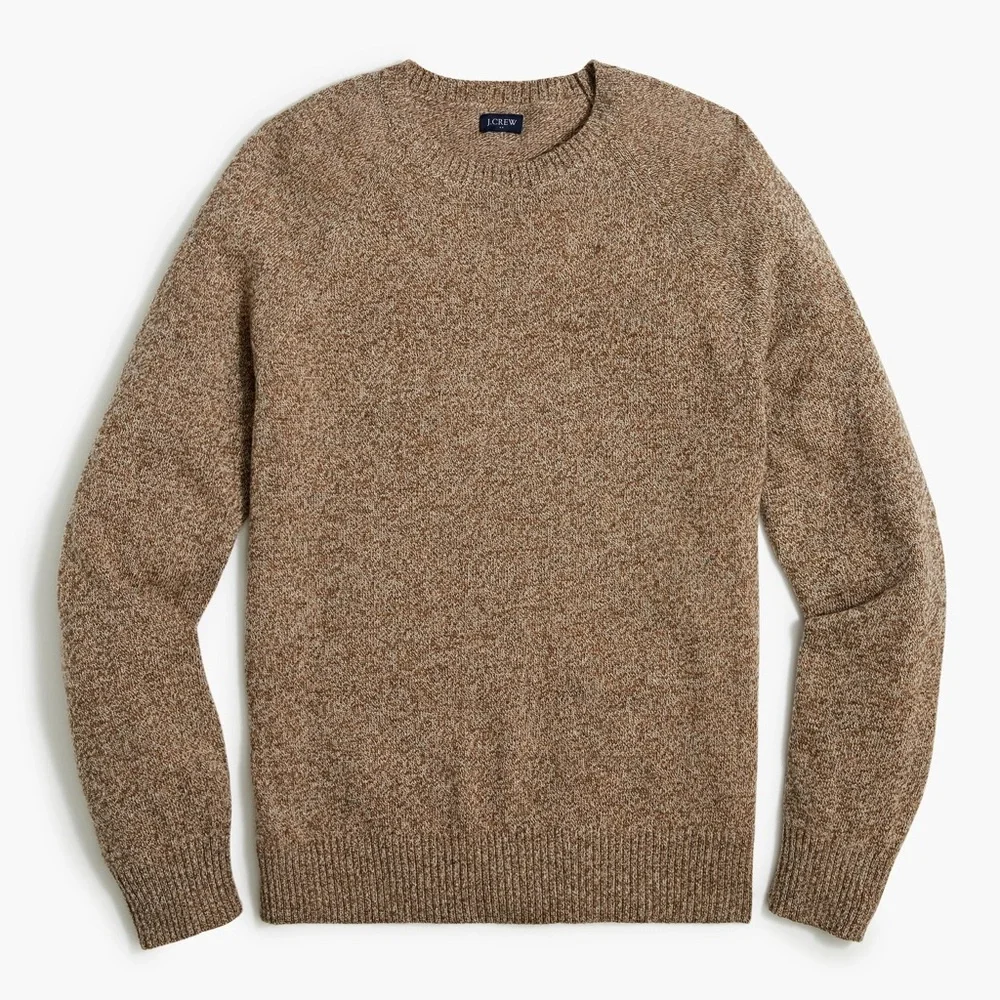 J. Crew Crewneck sweater in supersoft lambswool blend